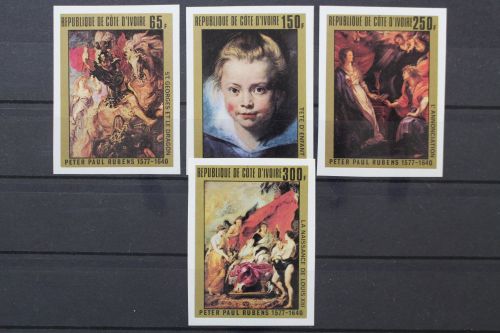 Elfenbeinküste, MiNr. 537-540 B, ungezähnt, postfrisch
