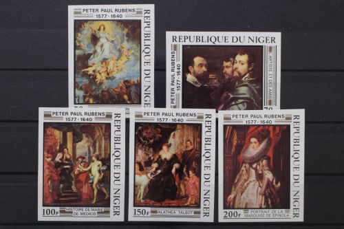 Niger, MiNr. 607-611 B, ungezähnt, postfrisch