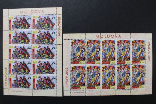 Moldawien, MiNr. 549-550 Kleinbögen, postfrisch