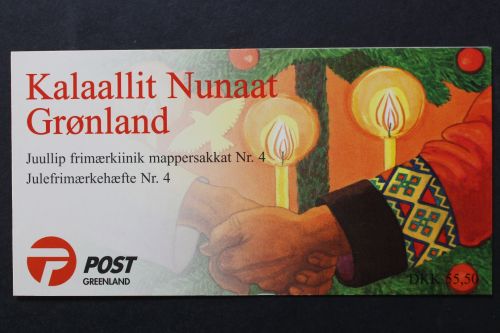 Grönland, MiNr. 344-345 im Markenheftchen, gestempelt