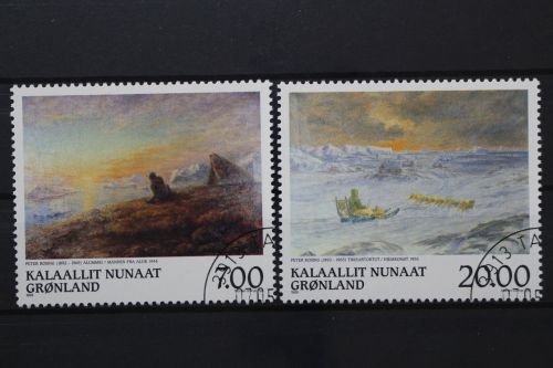 Grönland, MiNr. 336-337, gestempelt
