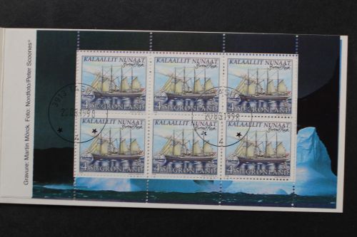 Grönland, MiNr. 327-328 x im Markenheftchen, gestempelt