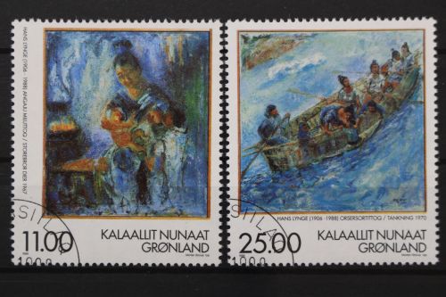 Grönland, MiNr. 325-326, gestempelt