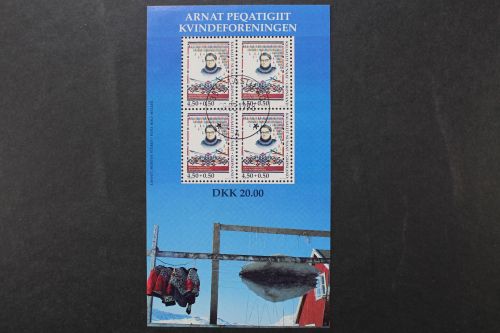 Grönland, MiNr. Block 15, gestempelt