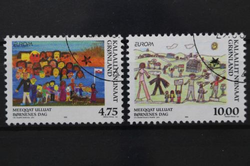 Grönland, MiNr. 323-324, gestempelt