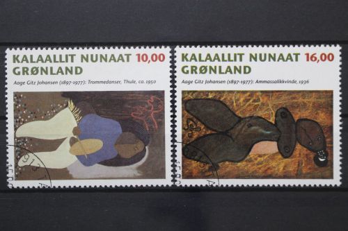 Grönland, MiNr. 310-311, gestempelt