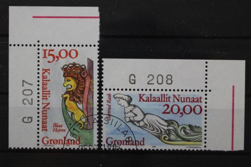 Grönland, MiNr. 294-295, gestempelt