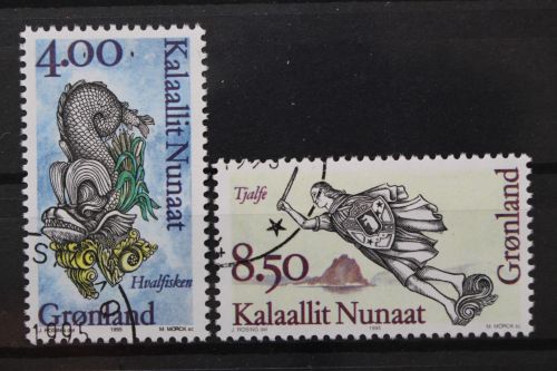 Grönland, MiNr. 277-278, gestempelt