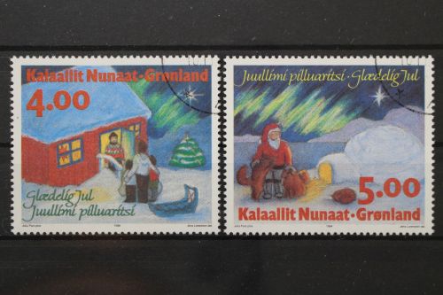 Grönland, MiNr. 254-255, gestempelt
