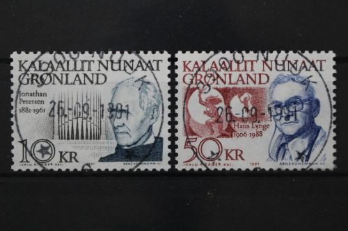 Grönland, MiNr. 221-222, gestempelt