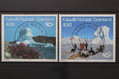 Grönland, MiNr. 234-235, gestempelt