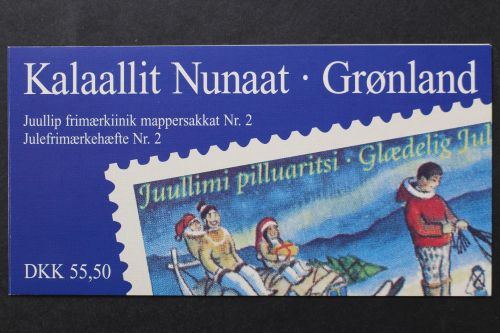 Grönland, MiNr. 313-314 x im Markenheftchen 8, gestempelt