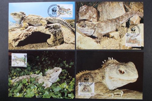 Neuseeland, MiNr. 1160-1163, Maximumkarten