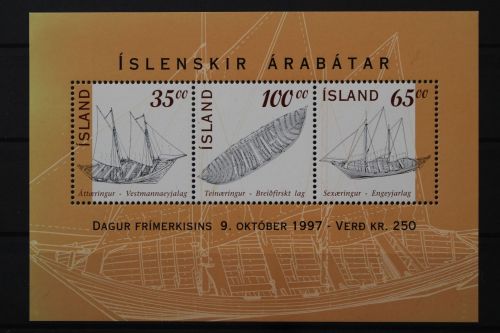 Island, MiNr. Block 20, postfrisch