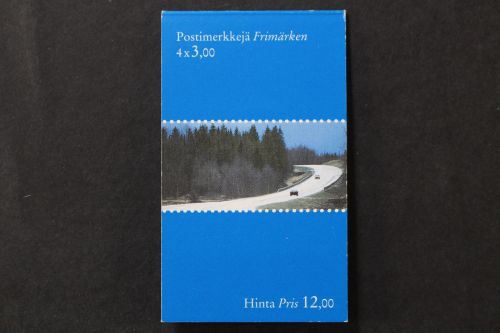 Finnland, MiNr. 1466-1469 A im Markenheftchen 53, gestempelt