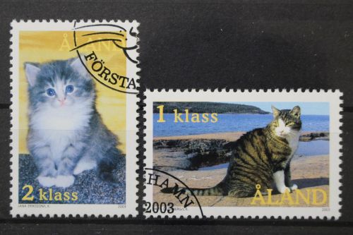 Aland, MiNr. 217-218, gestempelt