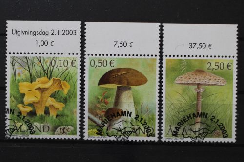 Aland, MiNr. 214-216, gestempelt