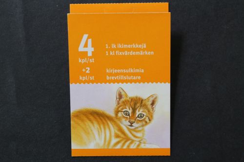 Finnland, MiNr. 1801-1804 im Markenheftchen, gestempelt