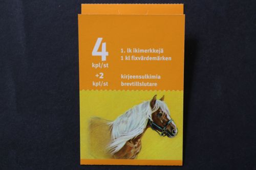 Finnland, MiNr. 1751-1754 im Markenheftchen, gestempelt