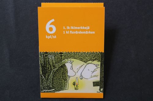 Finnland, MiNr. 1649-1654 im Markenheftchen, gestempelt