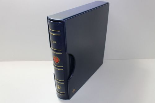 Leuchtturm, blauer Classic Drehstabbinder PERFECT DP, incl. Kassette