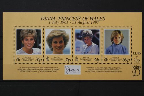 Brit. Terr. i. Ind. Ozean, MiNr. block 10, postfrisch