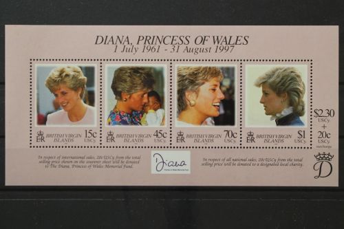 Jungferninseln, MiNr. Block 93, postfrisch