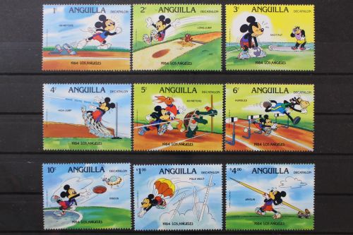 Anguilla, MiNr. 567-575 A I, postfrisch