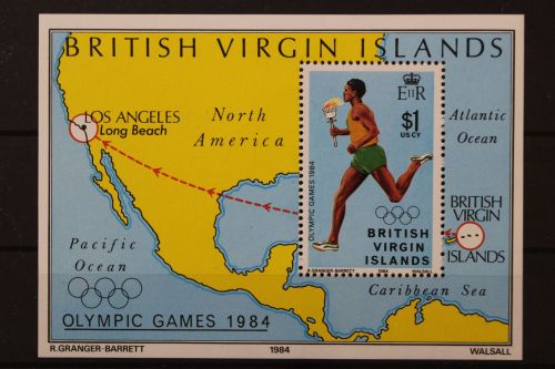 Jungferninseln, MiNr. Block 21, postfrisch