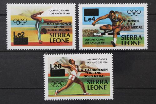 Sierra Leone, MiNr. 827-829, postfrisch