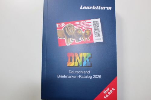 Briefmarken-Katalog DNK Deutschland seit 1849, Ausgabe 2026