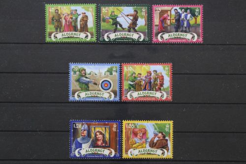 Alderney, MiNr. 753-759, postfrisch