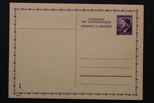 Böhmen & Mähren, MiNr. P 18, ungebraucht