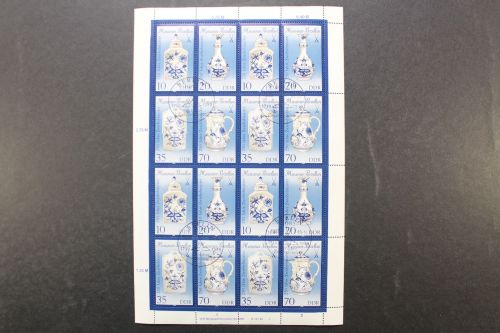 DDR, MiNr. 3241-3244 Kleinbogen, Formnummer 1, ESST