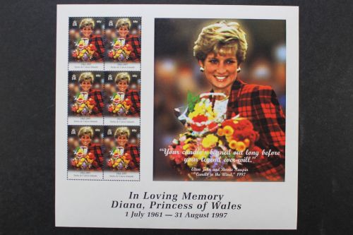 Turks- und Caicos-Inseln, MiNr. 1434 Kleinbogen, postfrisch