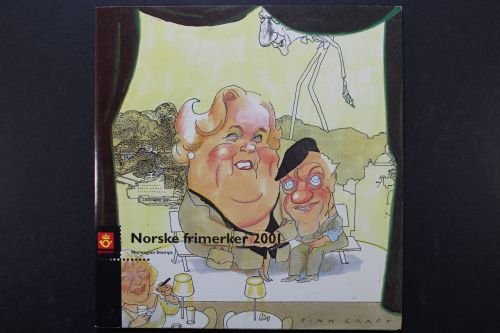 Norwegen, MiNr. 1366-1414, Jahrgang 2001, postfrisch