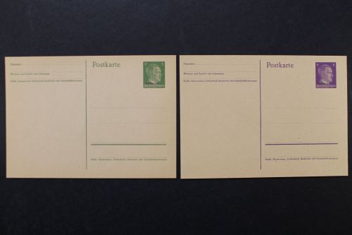 Ukraine, MiNr. P 1 und P 2, ungebraucht