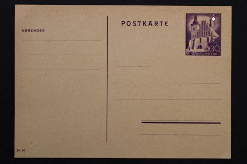Generalgouvernement, MiNr. P 9, ungebraucht