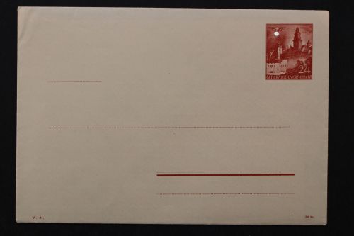 Generalgouvernement, MiNr. U 2/01, ungebraucht