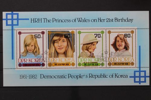 Korea Nord, MiNr. Block 115, gestempelt