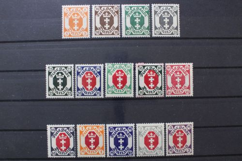 Danzig, MiNr. 73-86, postfrisch