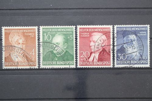 Deutschland (BRD), MiNr. 156-159, gestempelt, BPP Signatur