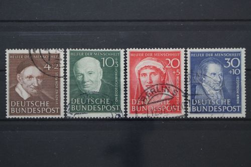 Deutschland (BRD), MiNr. 143-146, gestempelt, BPP Signatur
