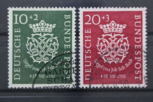 Deutschland (BRD), MiNr. 121-122, gestempelt, BPP Signatur