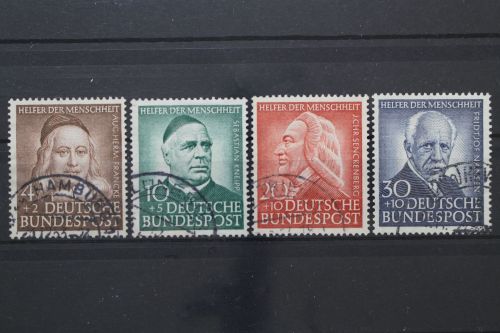 Deutschland (BRD), MiNr. 173-176, gestempelt, BPP Signatur