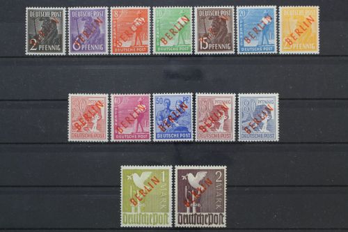 Berlin, MiNr. 21-34, postfrisch / ungebraucht gemischt