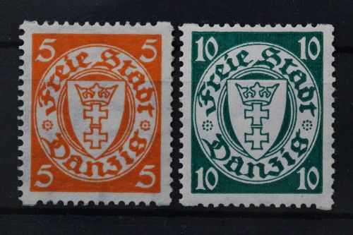Danzig, MiNr. 193-194 D, ungebraucht
