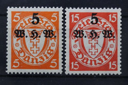 Danzig, MiNr. 237 + 239, ungebraucht