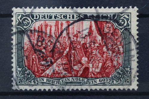Deutsches Reich, MiNr. 81 A b, gestempelt, BPP Signatur