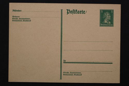 Deutsches Reich, MiNr. P 170 I, ungebraucht